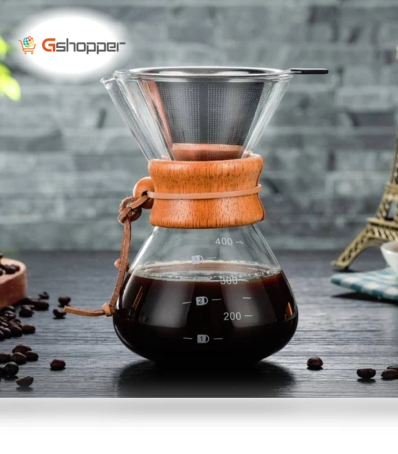 High Temperature Resistant Glass Coffee Pot — Carafes & Pitchers
