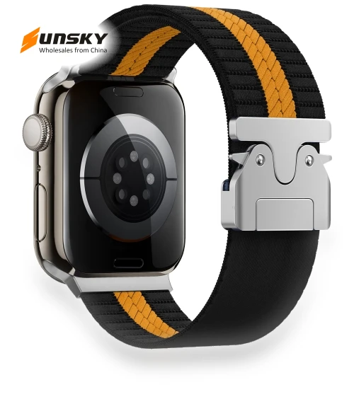 Parachute Buckle Braided Nylon Watch Band — Bands