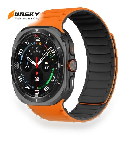 Silicone Sport Magnetic Watch Band — Bands, Samsung