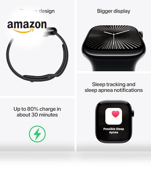 Smartwatch with Fitness Tracker, ECG App, Always-On Retina Display — Smartwatches, Apple
