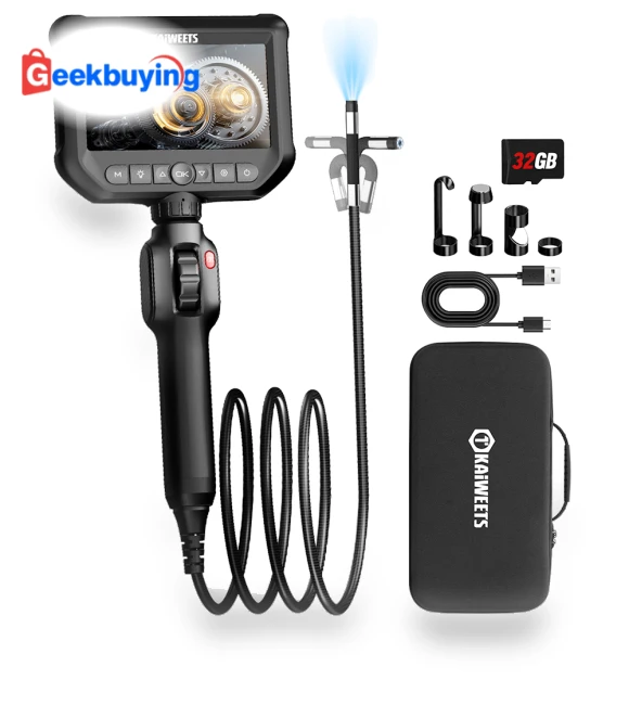 Two-Way Articulating Borescope — Borescopes, KAIWEETS