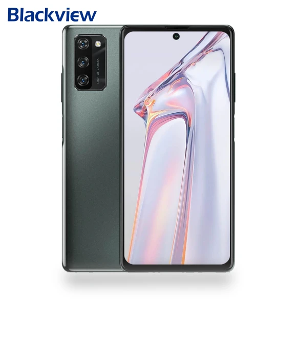 Ultra-thin 6GB+128GB 18W Fast-charging 4G Fingerprint Smartphone — Mobiles, Blackview