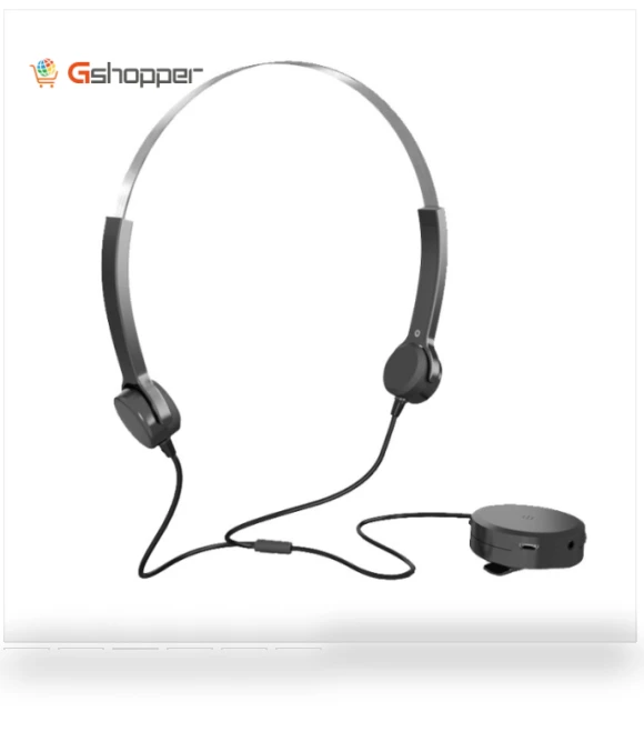 Bone Conduction Wired Earphone Charging Hearing Aid — On-Ear Headphones