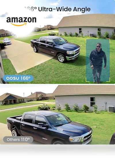 Wireless Outdoor Home Security Camera System — Smart Home Security, AOSU