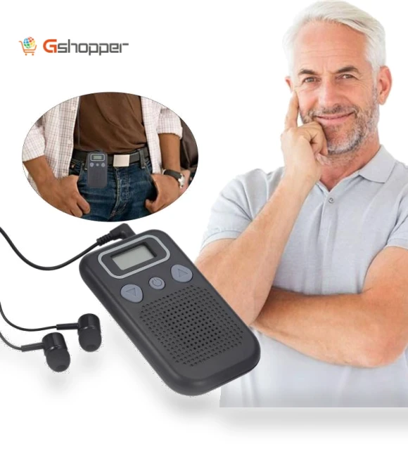 Digital Display Mobile Hearing Aid Sound Amplifier — Hearing Amplifiers