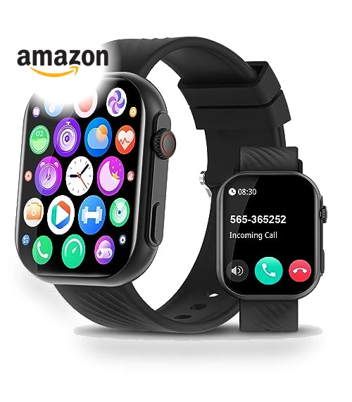 Smart Watch with Bluetooth Calling and Fitness Tracking — Smartwatches, BYBUKCKR