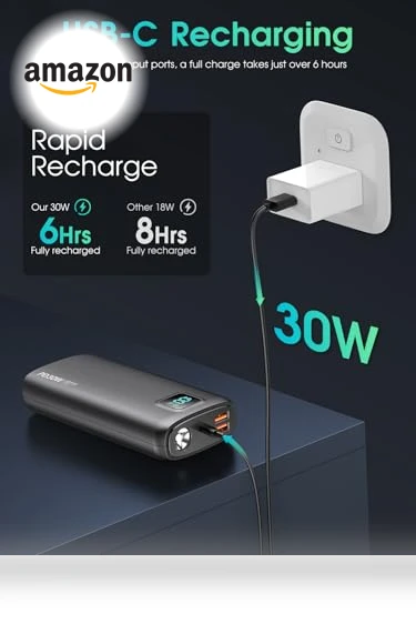 40000mAh Power Bank with PD 30W and QC 4.0 Quick Charging — Chargers, Jiangxi Xionel Electronic Technology Co., Ltd.
