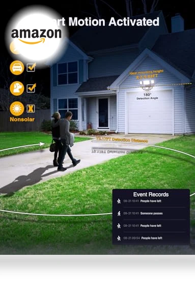 Smart LED Security Lights — Outdoor Security & Flood Lighting, Onforu