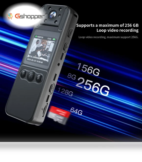 1080P Infrared Night Vision Sports Camera — Wearable Cameras