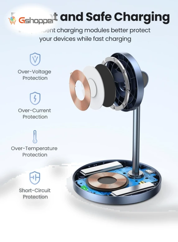 2-in-1 Magnetic Wireless Charging Station — Chargers, UGREEN