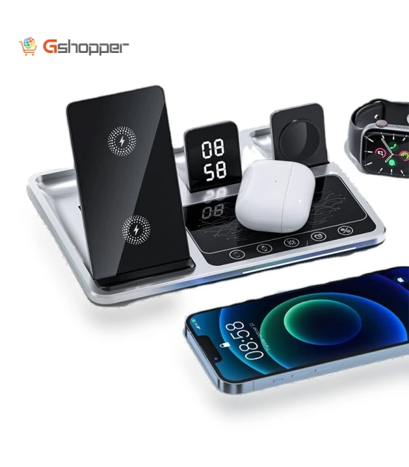 4-in-1 Folding Multi-Function Wireless Charger — Chargers