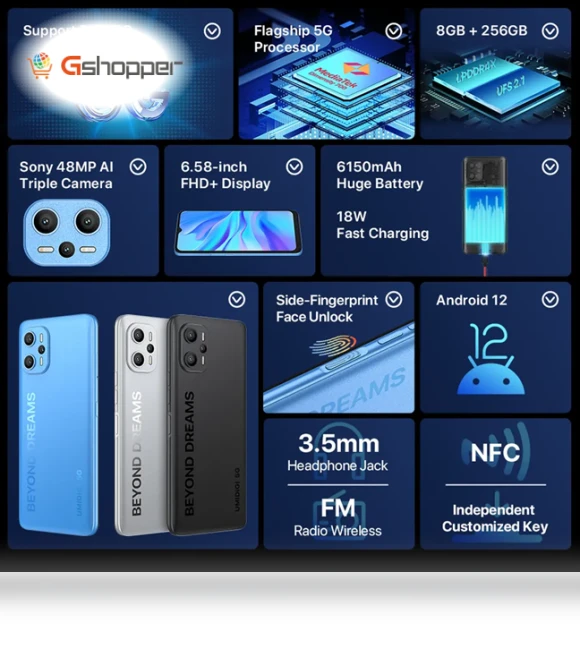 5G Smartphone — Mobiles, UMIDIGI