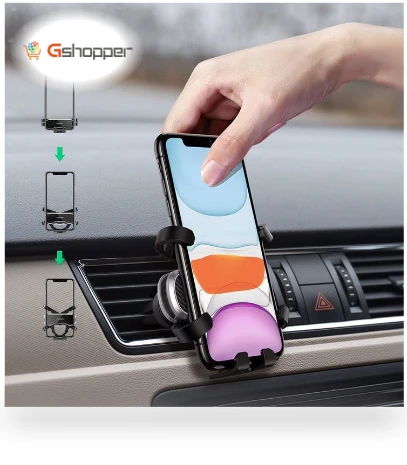 Gravity Mobile Phone Holder for Car — Dashboard Installation Kits, UGREEN