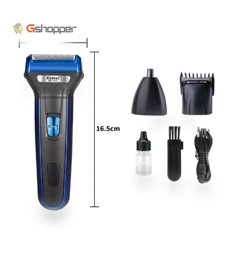 Light Nose Hair Device Barber Scissors Razor — Nose & Ear Trimmers, Kemei