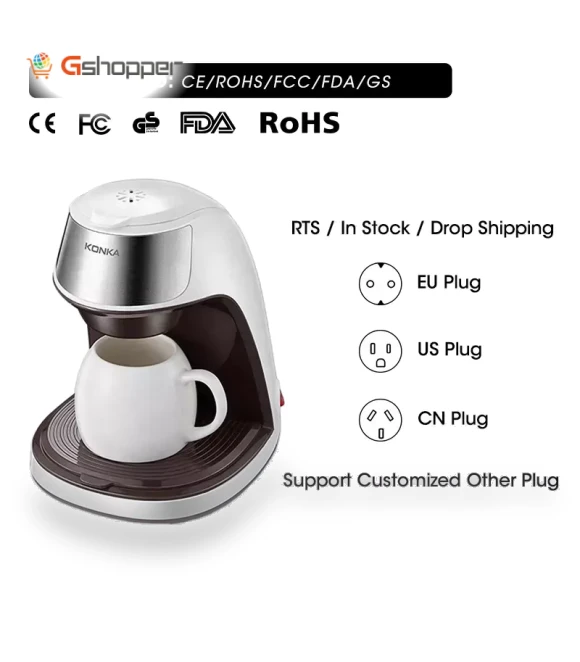 Portable Mini Coffee Maker Machine — Brewing Excellence