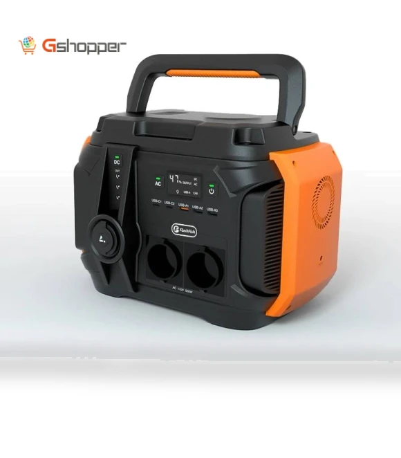 Portable Solar Generator — Solar & Wind Power