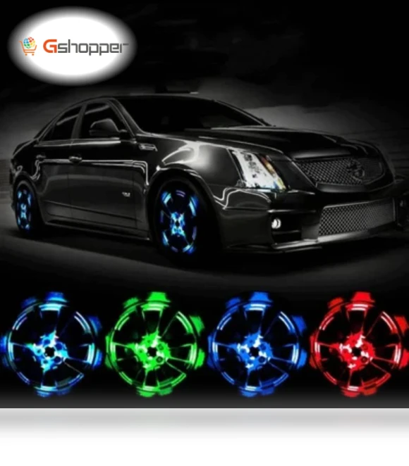 Premium Waterproof LED Wheel Light — Light Kit