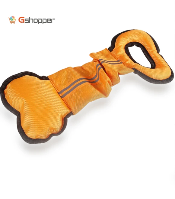 Teething Bite Resistant Plush Toy Bone — Toys