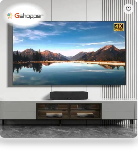 100 inch HE Pet Crystal Fixed Frame Screen — Home Theater Projectors, NothingProjector