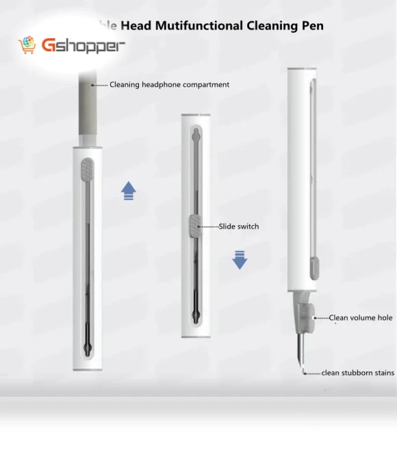 Multifunctional Earbud Cleaning Brush — Accessories