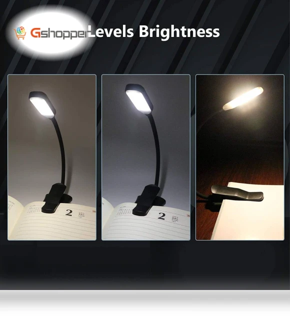 Rechargeable 7 LED Book Light with Touch Switch — Reading Lights