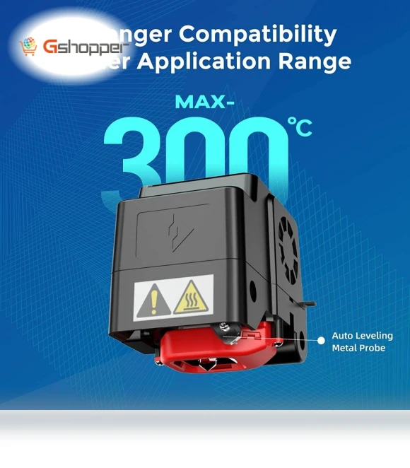 3D Printer with Auto Leveling and High Temperature Nozzle — 3D Printing Solutions, FLASHFORGE