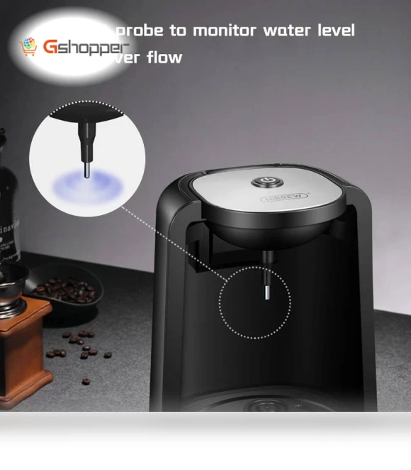 Automatic Turkish Coffee Machine Electric Pot — Brewing Excellence, HIBREW