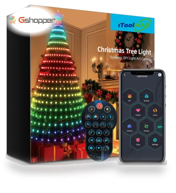 Custom APP Control Christmas Tree Lights — Trees