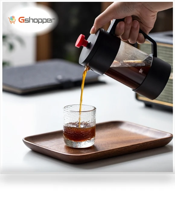 Hand Brewed Coffee French Press Filter Pot — Brewing Excellence