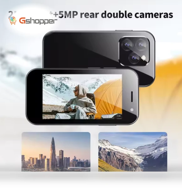Mini Smartphone — Selfie Lights, SOYES