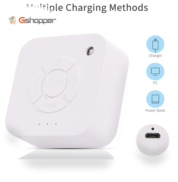 Portable Sleeping Light White Noise Machine — Sleep Soothers