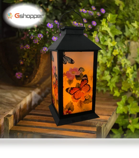 Solar Garden Light Candle Wind Light — Outdoor Floor Lighting