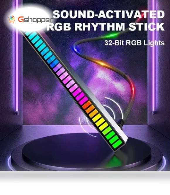 Sound Activated RGB Light Bar — LED Strips