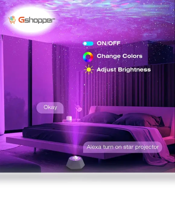 WiFi Projector with LED Lighting — Home Theater Projectors