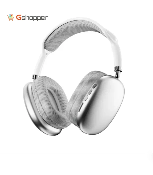 Wireless BT-compatible Headphones With Mic — Over-Ear Headphones