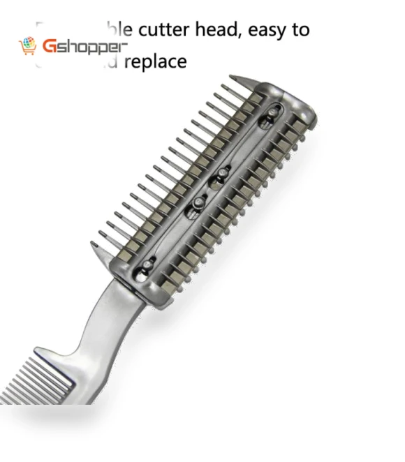 2-in-1 Pet Cleaning Dead Hair Clipper and Smooth Hair Combing Tool — Combs