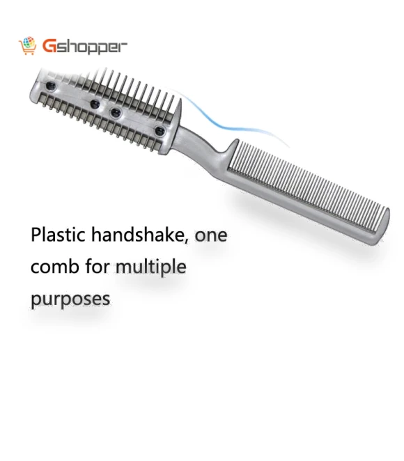 2-in-1 Pet Cleaning Dead Hair Clipper and Smooth Hair Combing Tool — Combs