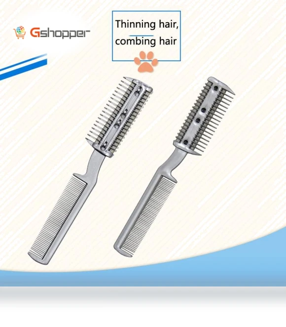 2-in-1 Pet Cleaning Dead Hair Clipper and Smooth Hair Combing Tool — Combs