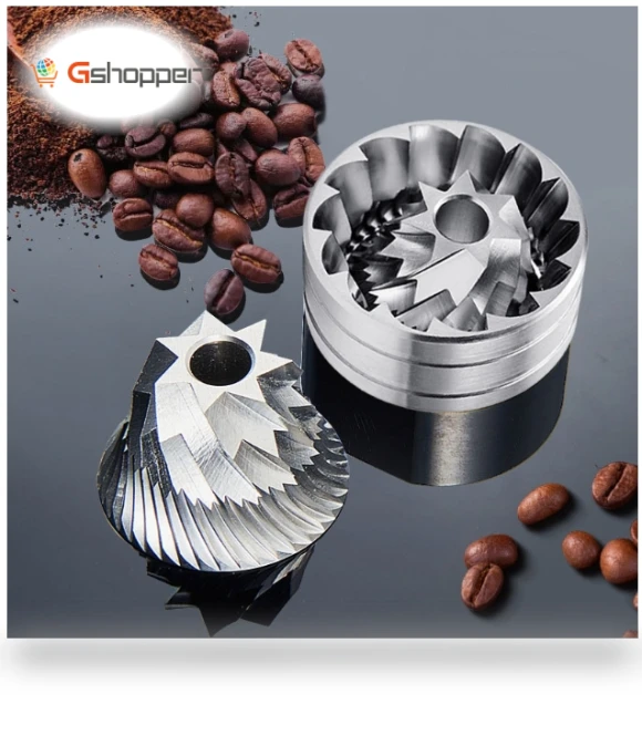 7 Angle Hand Crank Coffee Grinder — Electric Blade Coffee Grinders