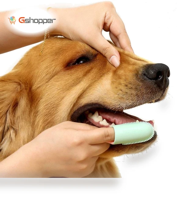 Finger Toothbrush for Pets — Brushes