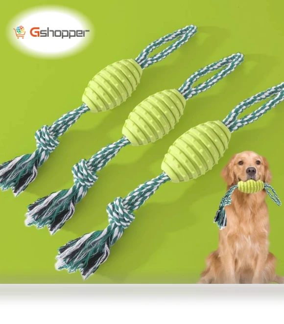 Knot Pet Bite Resistant Teeth Cleaning Toy — Ropes