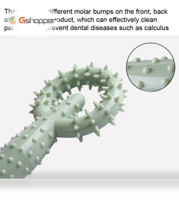 Pet Pull Ring Teething Stick Toy — Toys