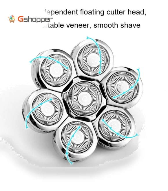 Replaceable Washable Double-Ring Foil and Floating Cutter Head — Replacement Heads