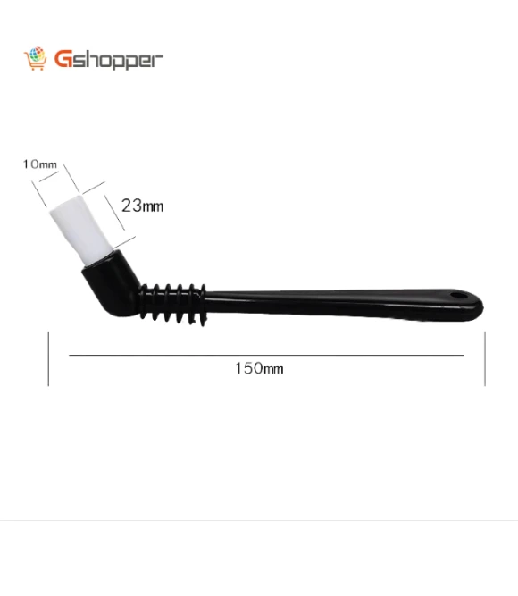 Short Handle Coffee Machine Cleaning Brush — Accessories