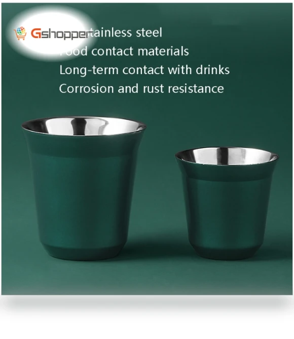 Stainless Steel Coffee Capsule Cup — Travel Mugs & Tumblers