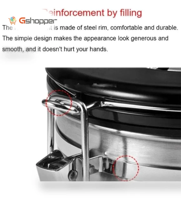 Stainless Steel Sealed Food Storage Container — Coffee Pod Holders