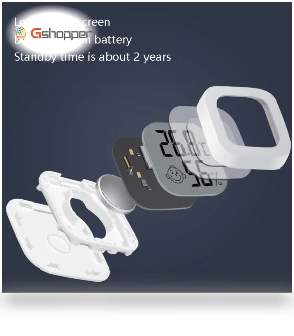Temperature And Humidity Measuring Baby Room Temperature Meter — Baby Monitors
