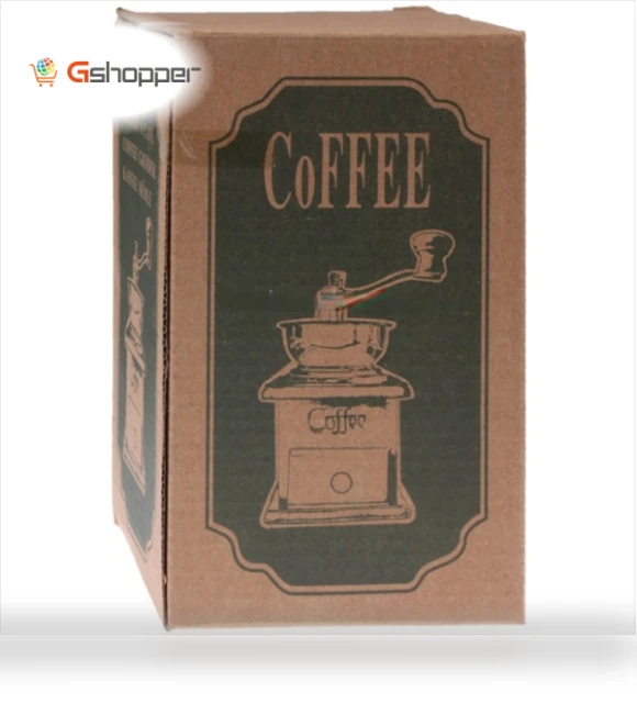 Wooden coffee bean grinder — Electric Blade Coffee Grinders