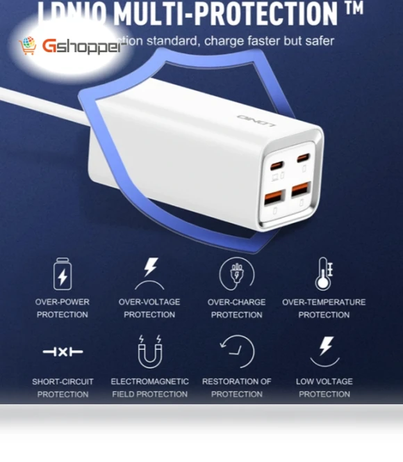 4-Port USB PD Charger — Chargers, LDNIO