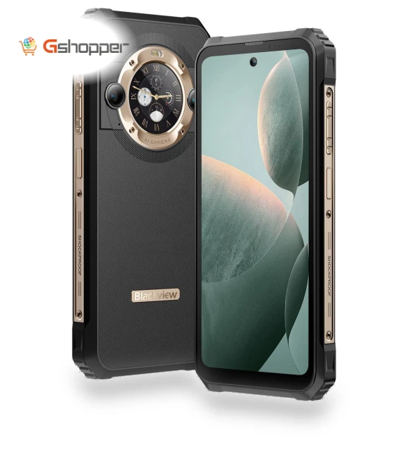 6.78-Inch 120Hz Display 12+512GB Dimensity 8020 8800mAh 5G Dual-screen Ruggedized Smartphone — Mobiles, Blackview